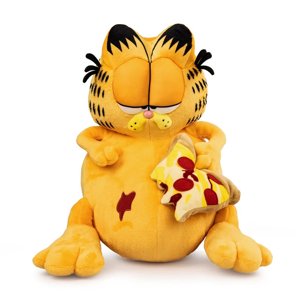 New Kid Robot Garfield Overstuffed Pizza  Large Plush